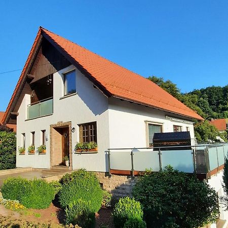 Ferienwohnung Am Rennsteig Bei Eisenach - Ilona Schmidt Wolfsburg-Unkeroda Dış mekan fotoğraf